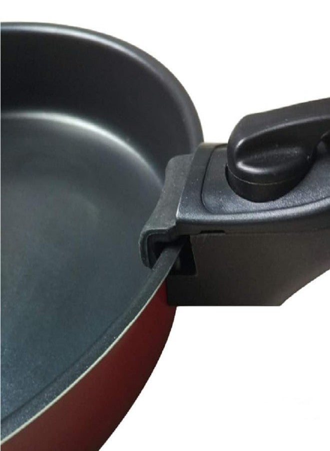 HAOHIZE Removable Black Universal Handle, Detachable Frying Pan Handle - Universal Suitable for All Edge Cookware - Image 4
